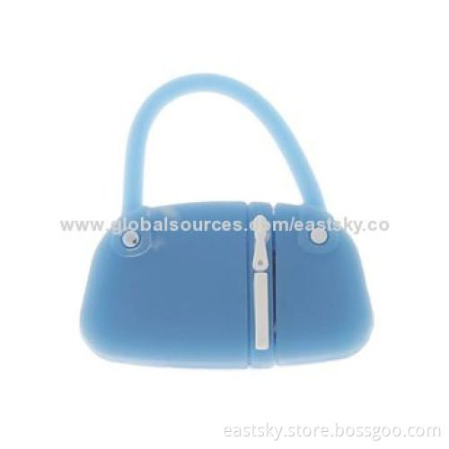 Custom Bag-shaped Thumb Flash Drive, Made of Soft PVC Material, OEM Orders are Welcome
